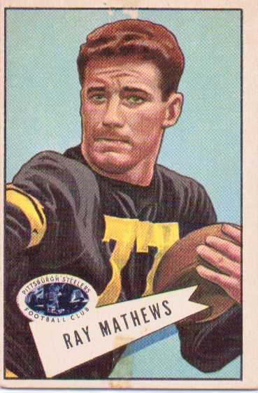 1952 Bowman Large #32 Ray Mathews
