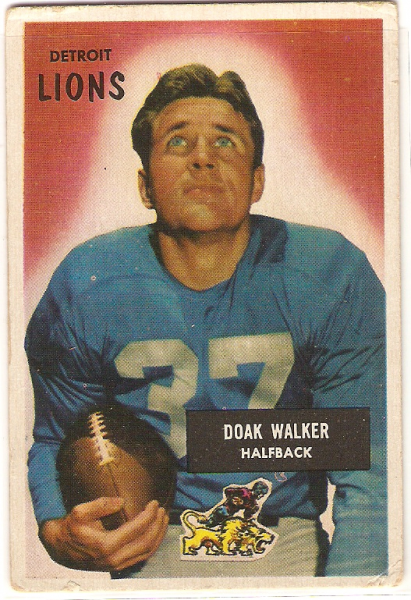 1955 Bowman #1 Doak Walker
