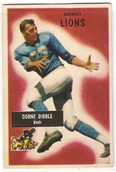 1955 Bowman #4 Dorne Dibble RC