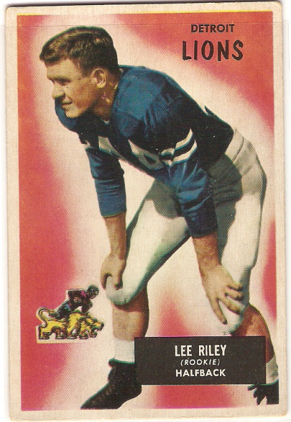 1955 Bowman #21 Lee Riley RC