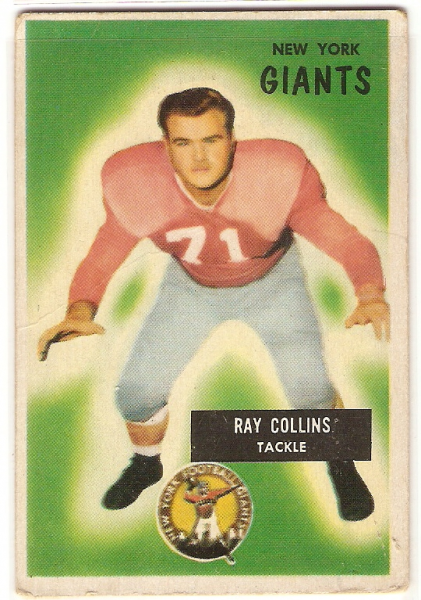 1955 Bowman #41 Ray Collins RC