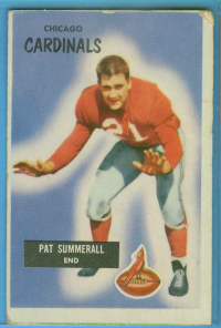 1955 Bowman #52 Pat Summerall RC front image