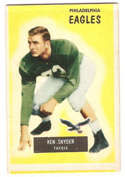 1955 Bowman #63 Kenneth Snyder