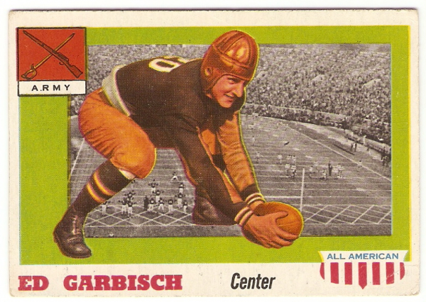 1955 Topps All American #44 Ed Garbisch RC