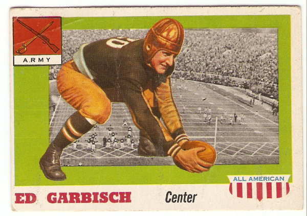 1955 Topps All American #44 Ed Garbisch RC