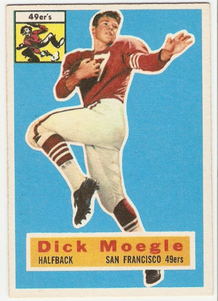 1956 Topps #14 Dick Moegle