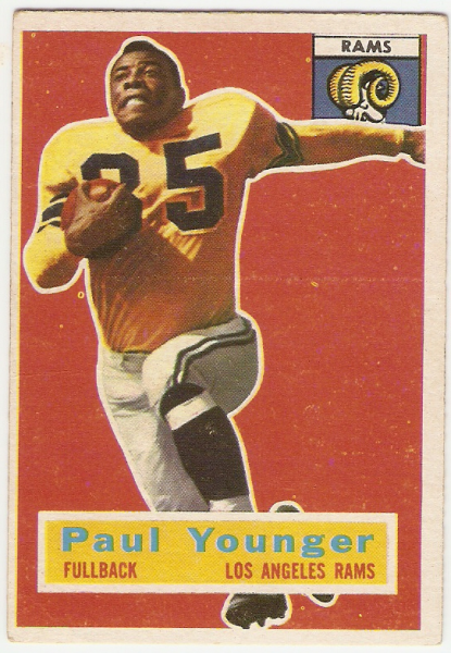 1956 Topps #18 Tank Younger
