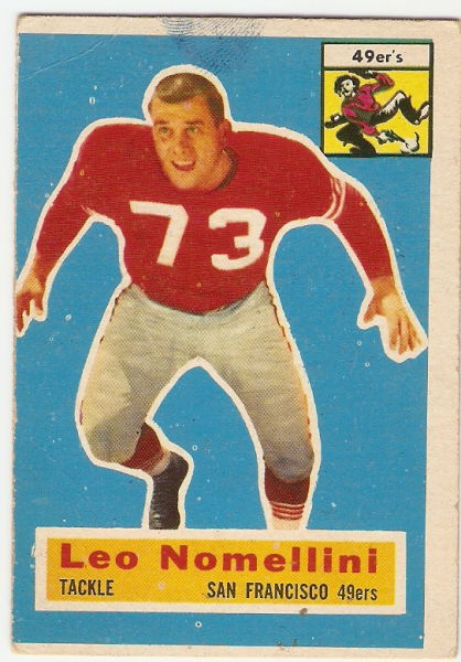 1956 Topps #74 Leo Nomellini