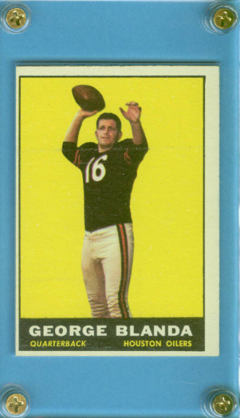 1961 Topps #145 George Blanda