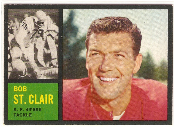 1962 Topps #157 Bob St.Clair