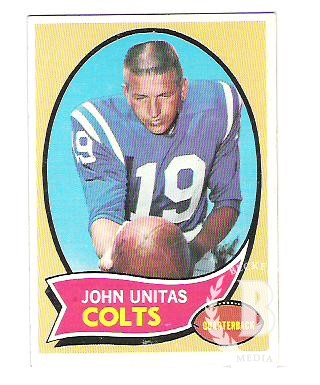 1970 Topps #180 Johnny Unitas