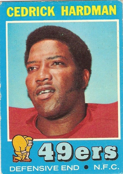 1971 Topps #149 Cedrick Hardman RC