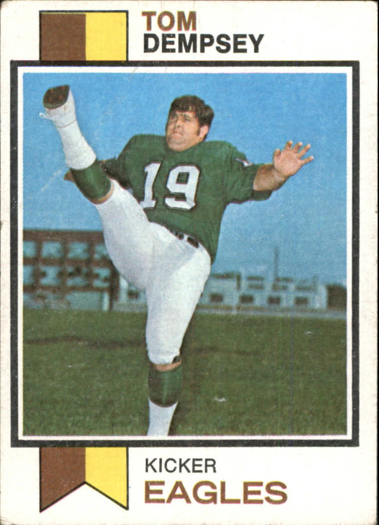 1973 Eagles Topps 59 TOM Dempsey Good eBay