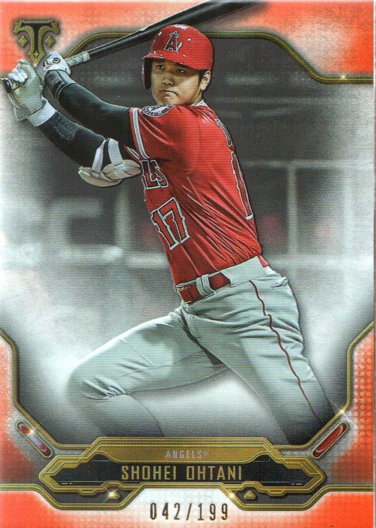 2020 Topps Triple Threads Amber 3 Shohei Ohtani D 199 NM MT