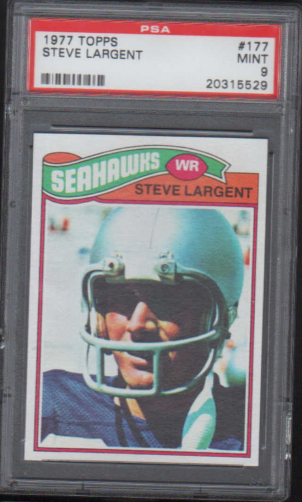 1977 Topps #177 Steve Largent RC