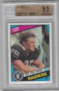 1984 Topps #111 Howie Long RC front image