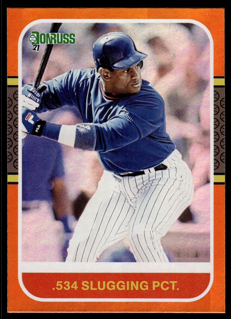 Donruss Variations Holo Orange Sammy Sosa Retro Nm Mt