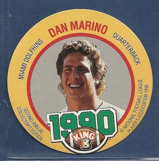 1990 King B Discs #11 Dan Marino