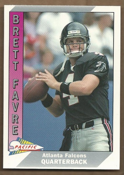 1991 Pacific #551 Brett Favre RC