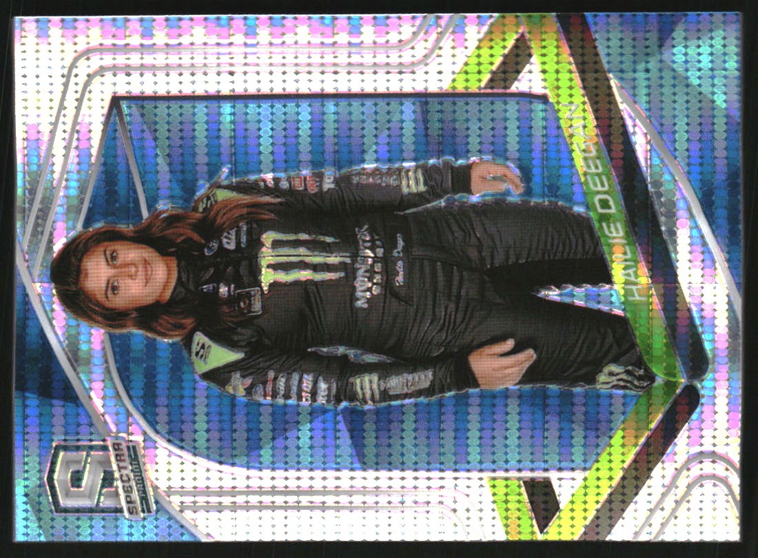 2021 Panini Chronicles Spectra Celestial Blue 60A Hailie Deegan NM MT