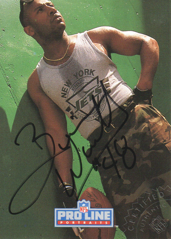 1992 Pro Line Portraits Autographs #149 Brian Washington