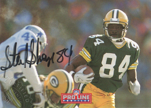 1992 Pro Line Profiles Autographs #80 Sterling Sharpe
