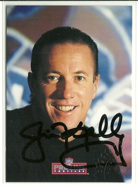 1992 Pro Line Profiles Autographs #432 Jim Kelly