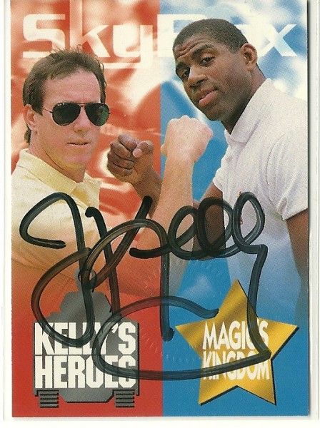 1993 SkyBox Impact Kelly/Magic #AU1 Kelly Header AU/2500