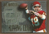 1994 Fleer Living Legends #3 Joe Montana