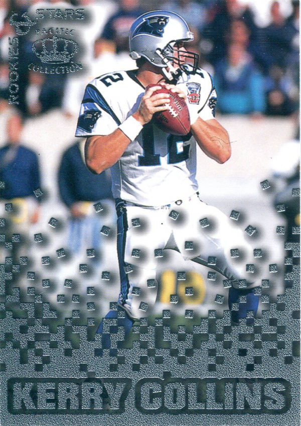 1995 Pacific Triple Folders Rookies and Stars Silver #3 Kerry Collins
