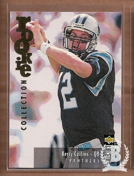 1995 Collector's Choice Update Gold #U8 Kerry Collins
