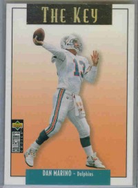 1995 Collector's Choice Update Gold #U68 Dan Marino K