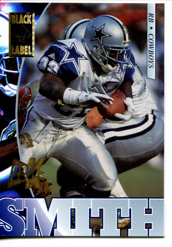1995 Collector's Edge Black Label 22K Gold #56 Emmitt Smith