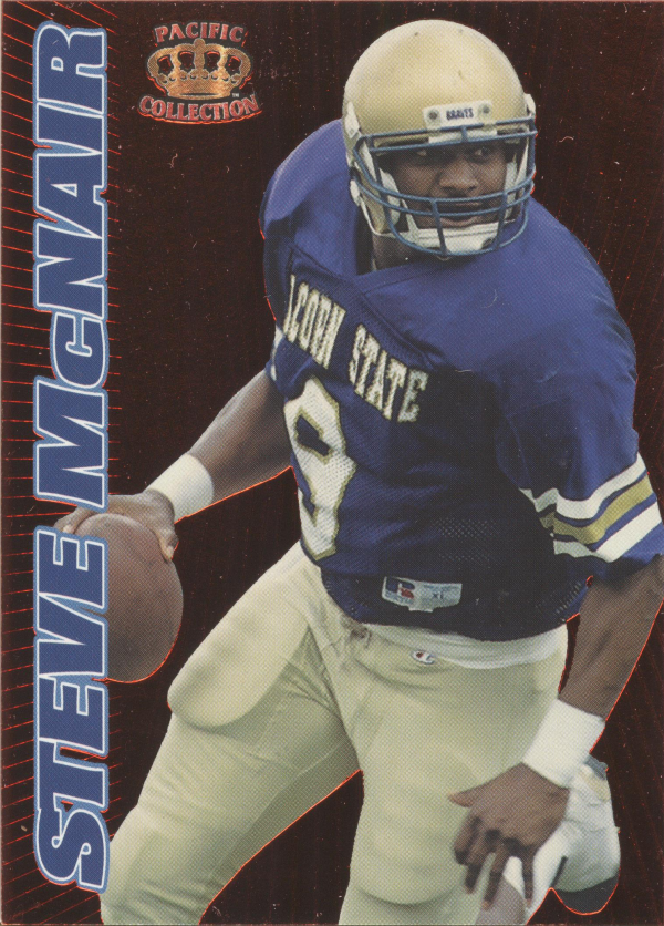 1995 Pacific Prisms Red Hot Rookies #3 Steve McNair