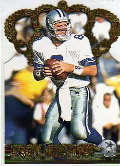 1996 Pacific Gold Crown Die Cuts #2 Troy Aikman