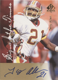 1997 SP Authentic Sign of the Times #3 Terry Allen front image