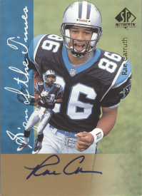 1997 SP Authentic Sign of the Times #11 Rae Carruth front image