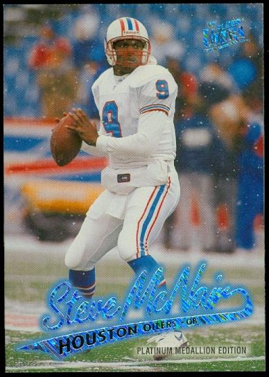 1997 Ultra Platinum Medallion #88 Steve McNair