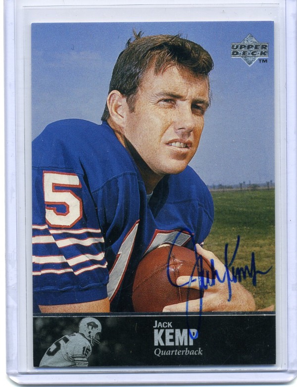1997 Upper Deck Legends Autographs #AL124 Jack Kemp