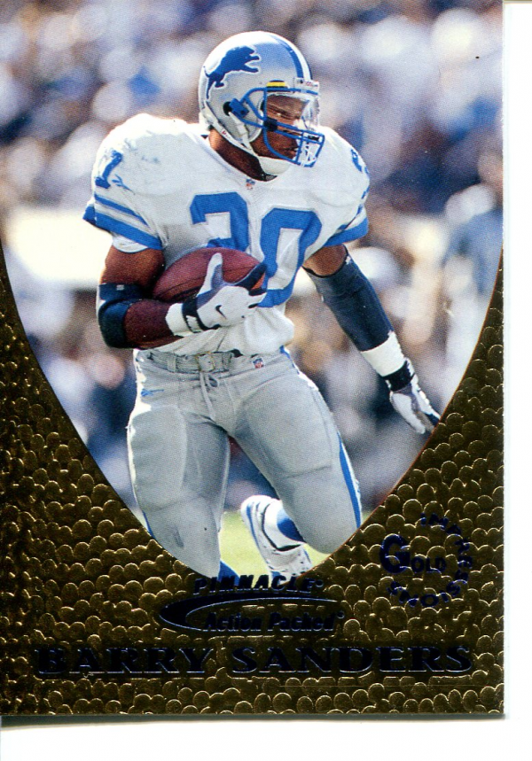 1997 Action Packed Gold Impressions #16 Barry Sanders