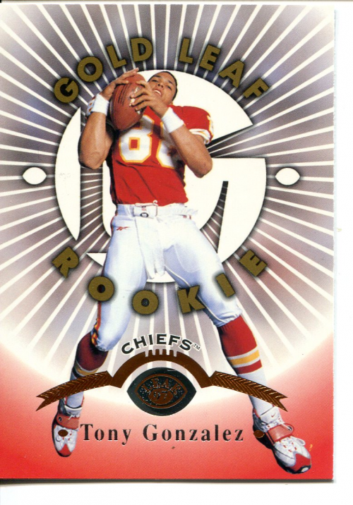 1997 Leaf #174 Tony Gonzalez RC