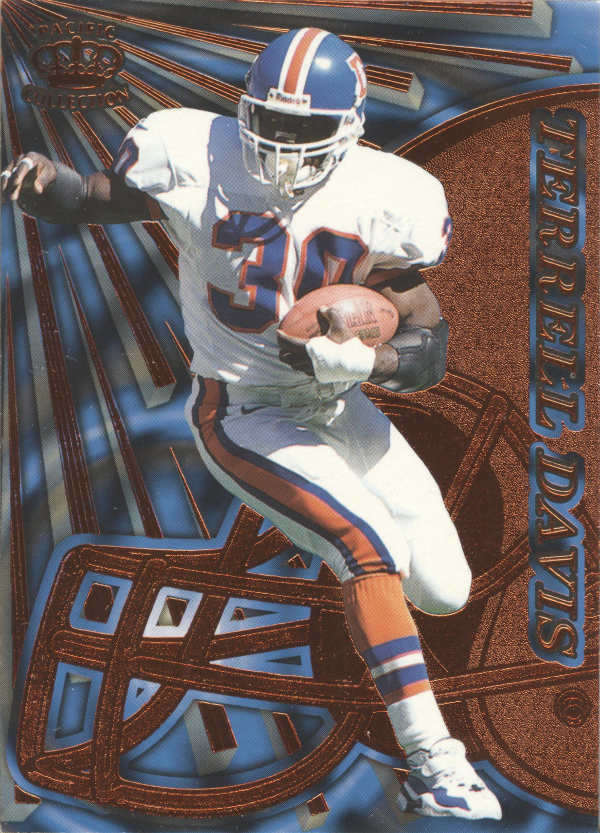 1997 Pacific Dynagon Copper #42 Terrell Davis