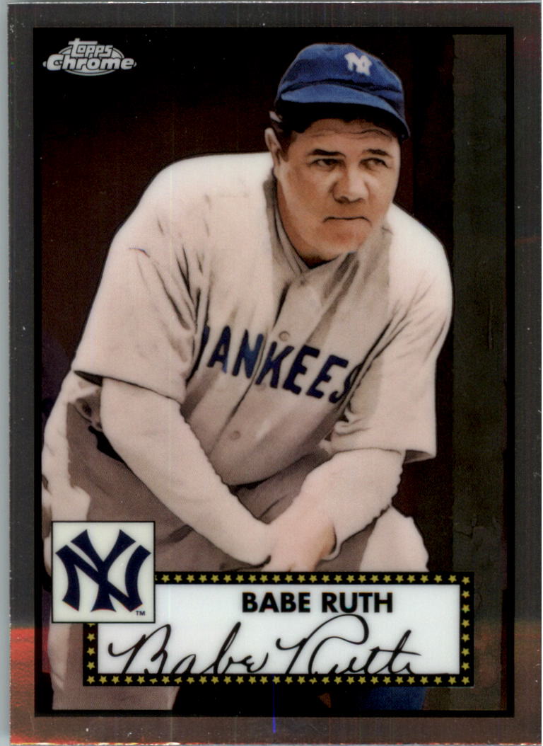 2021 Topps Chrome Platinum Anniversary 615 Babe Ruth NM MT