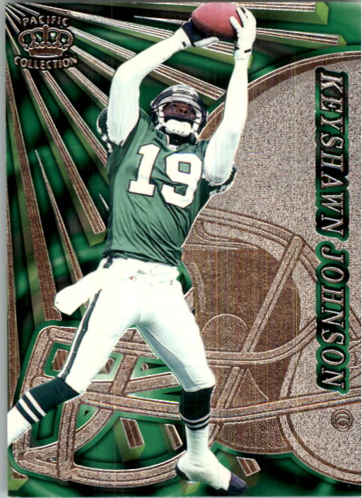 1997 Pacific Dynagon Silver 102 Keyshawn Johnson NM MT