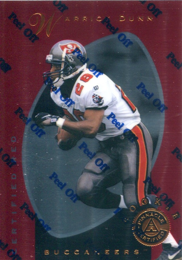 1997 Pinnacle Certified Red #144 Warrick Dunn