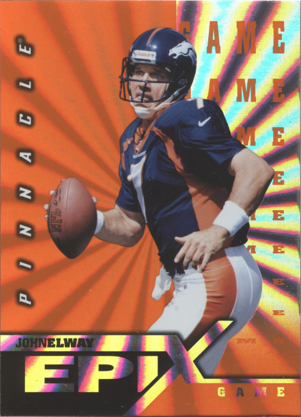 1997 Pinnacle Certified Epix #E20 J.Elway GAME
