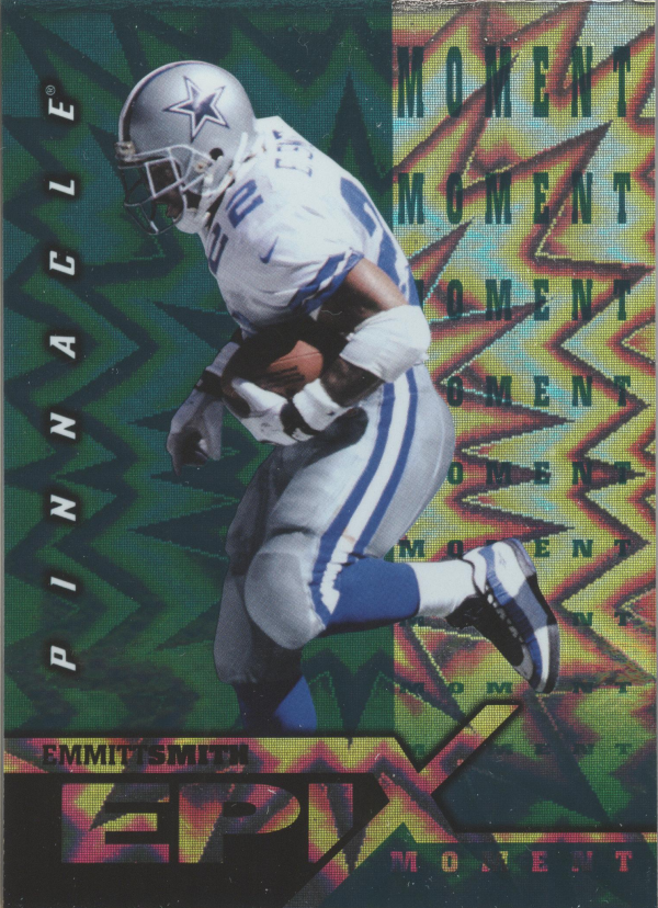 1997 Pinnacle Certified Epix Emerald #E1 E.Smith MOMENT