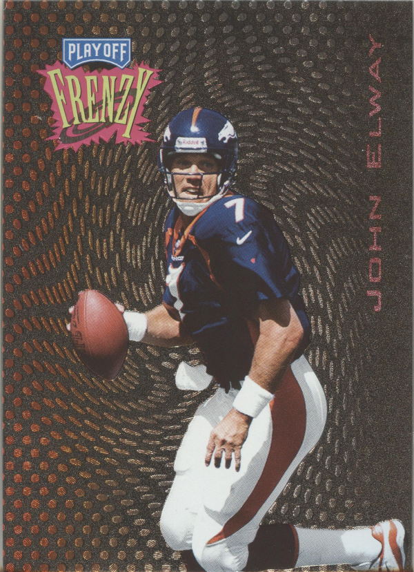 1997 Playoff Zone Frenzy #5 John Elway