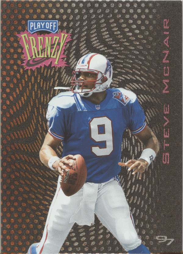 1997 Playoff Zone Frenzy #8 Steve McNair