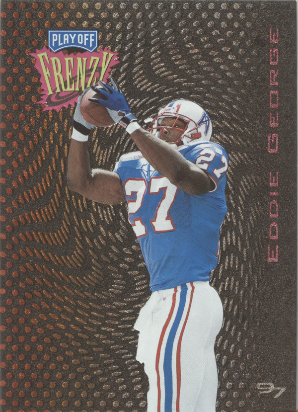1997 Playoff Zone Frenzy #17 Eddie George
